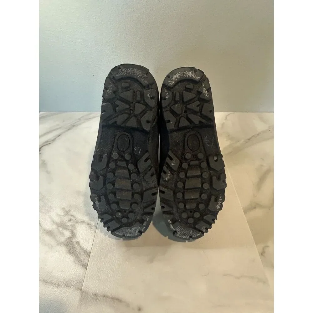 Ozark Trail Men's Winter Boots Size 10 Black Insulated Lace Up Light Wear